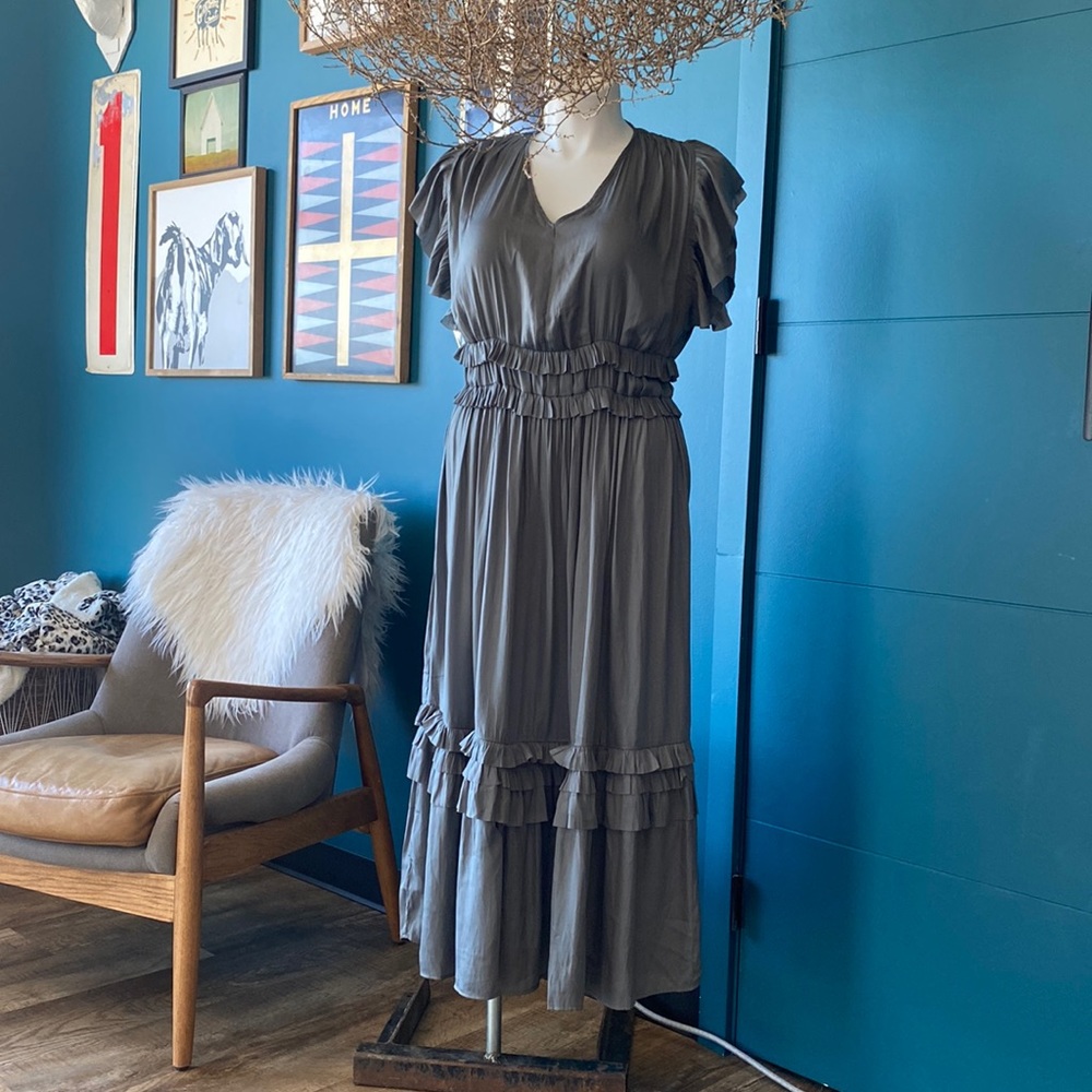 Light gray dress